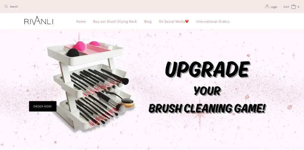 Rivanli Shopify Website