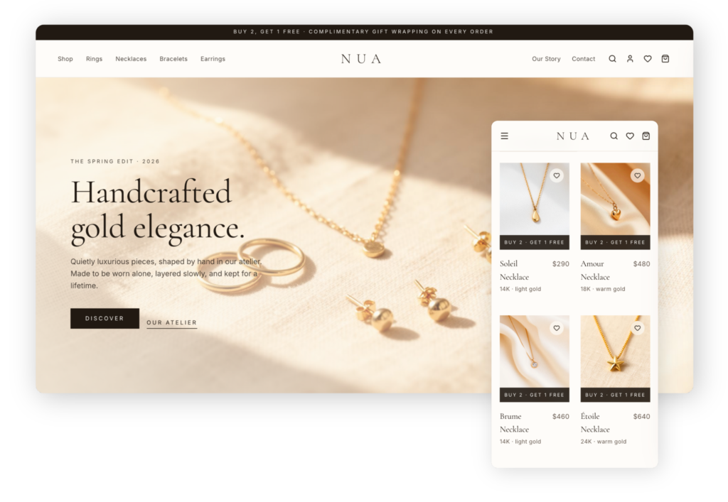 NUA Desktop and mobile